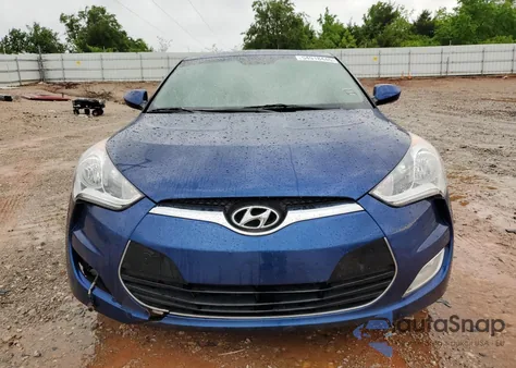 2017 Hyundai Veloster z USA, uszkodzony, nr VIN KMHTC6AD9HU319597